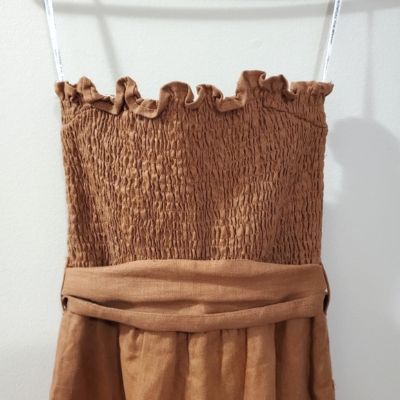 Faithfull The Brand - Lais Linen Jumpsuit - Size XS - Picture 9 of 12